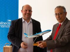 Aerolineas retoma su ruta a Cuba