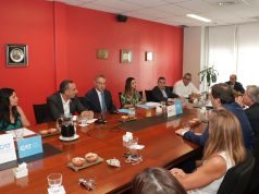 Scioli y Martínez se reunieron con la Cámara Argentina de Turismo