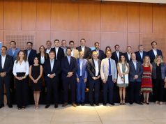 Scioli y Yanina Martínez encabezaron la primera reunión del año del CFT
