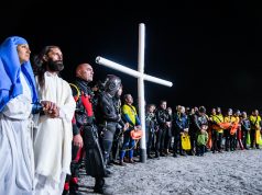 Puerto Madryn prepara su vía crucis submarino para Semana Santa