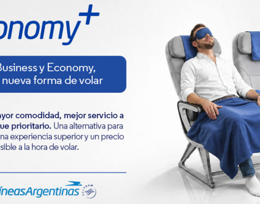 Argentinas presenta Economy Plus en sus vuelos internacionales